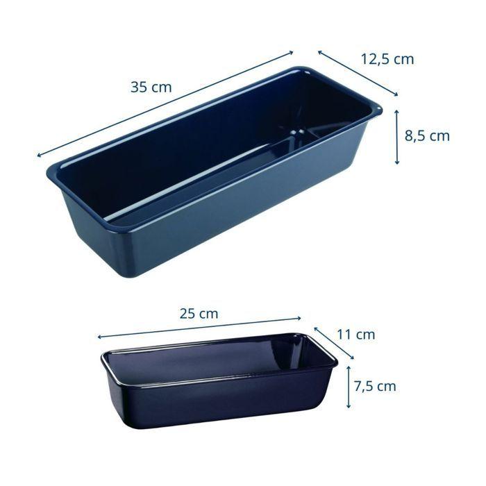 Ensemble De 2 Moules À Cake - DR OETKER - Back Liebe - 25 Et 35 Cm