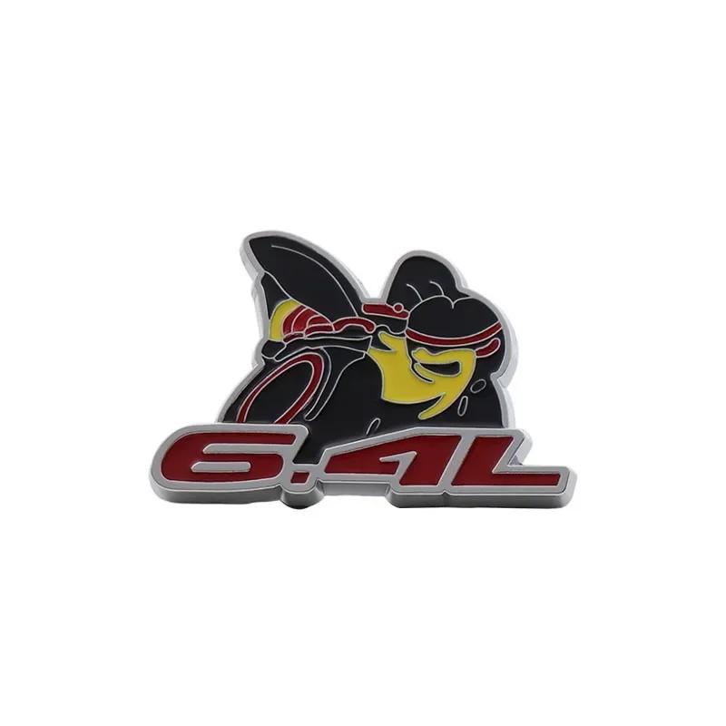 3D Premium for 6.4L Super Bee car Fender trunk Emblem Badge Sticker