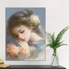 Diamond Embroidery Full Square Round Mosaic Cartoon Girl Portrait 5D Diy Diamond Painting Cross Embroidery Room Decoration