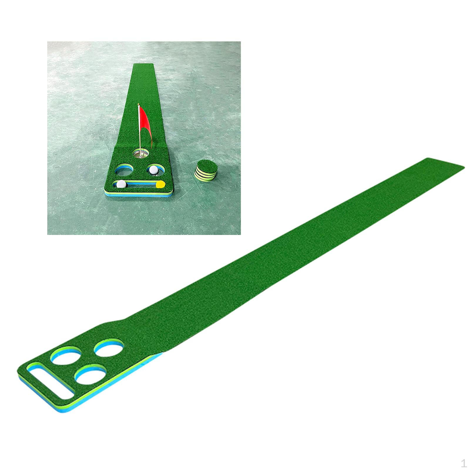 

Тренажер для гольфа, тренировочный коврик для гольфа, зеленый тренажер для улучшения навыков в помещении Blue Green Bottom