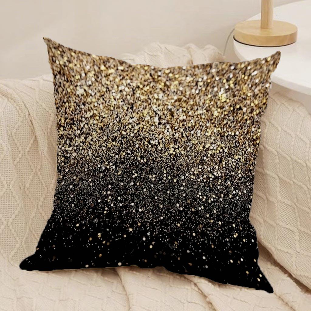 Poszewki na poduszki w stylu Art Deco w kolorze złotymNadają się na sofę, do samochodu, do sypialni, dekoracyjne poszewki na poduszki
