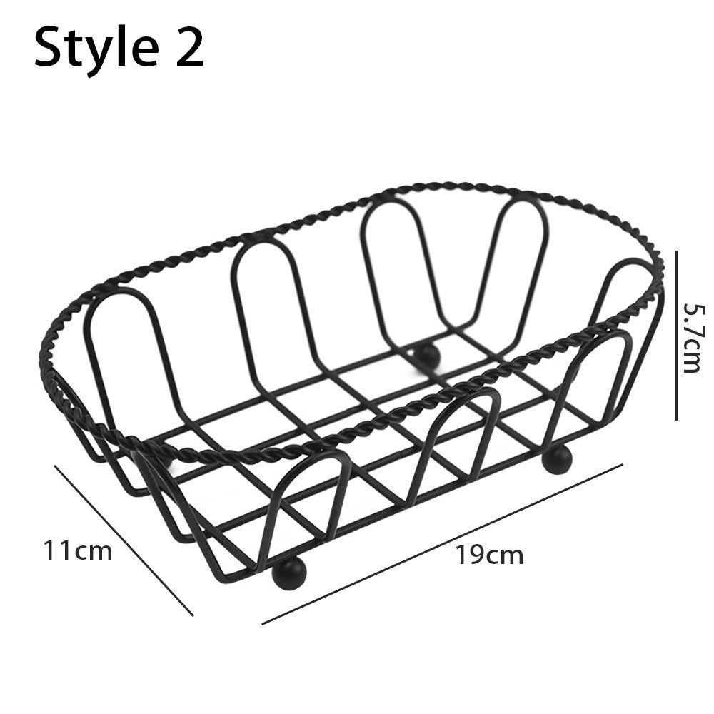 1Pcs Home BBQ Kitchen Tool Frying Tray Food Storage Container French Fries Holder Fryers Basket