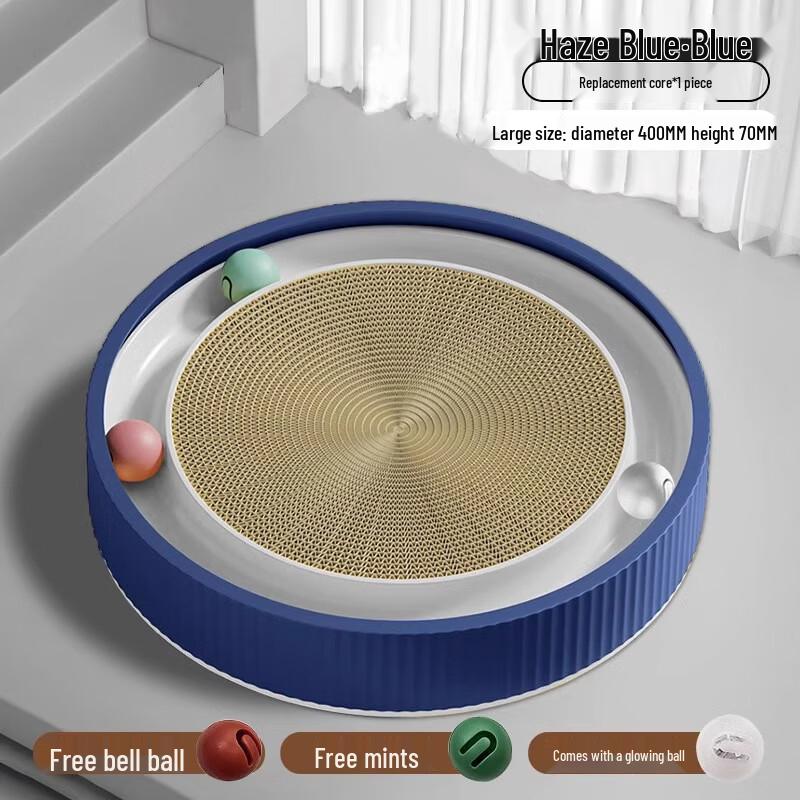 Cat Scratcher Bed with Play Ball