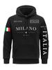 Flag Of Italy Men Hoodie Milan City Hoodies 3d Print Hoody For Man Casual Spring Autumn Clothing Top