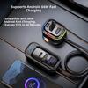 81W Power Car-mounted multi-function charger 6 in 1 Ports Super Fast Charging  Universal Vehicles
