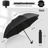 Automatic 60-Rib Folding Umbrella with UV Sun Protection