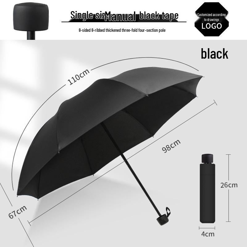 Automatic 60-Rib Folding Umbrella with UV Sun Protection