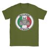 Milano Italia Travel Souvenir Italian Flag Sticker Milan Italy Badge TShirt Cotton T Shirts For Unisexs Tshirt Short Sleeves Tees