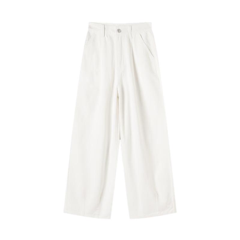 TonLion Women s Off-White Relaxed Fit Jeans 28