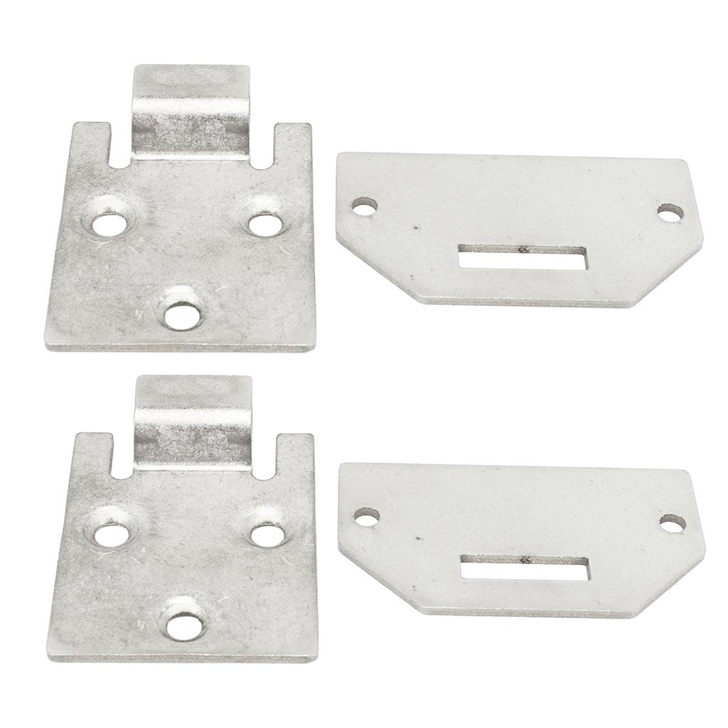 Golf Cart Seat Hinge Bottom Plate Set 71610 G01 Replacement for EZ‑GO TXT Medalist 1995 and Later
