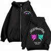 Omar Courtz Por Si Manana No Estoy Zip Up Hoodies Men Women Hip Hop Cardigan Jacket Sweatshirt Pullovers
