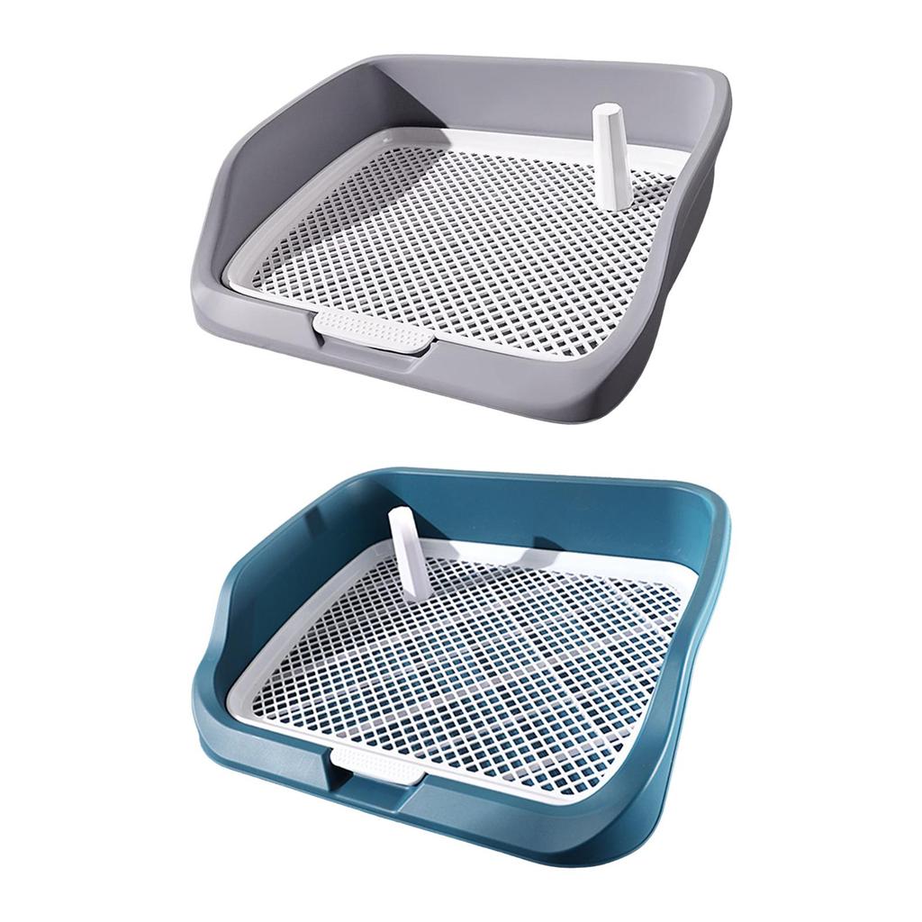 Dog Litter Tray Hygienic Pet Training Mat Detachable Cleaning Grid PP Material Suitable for