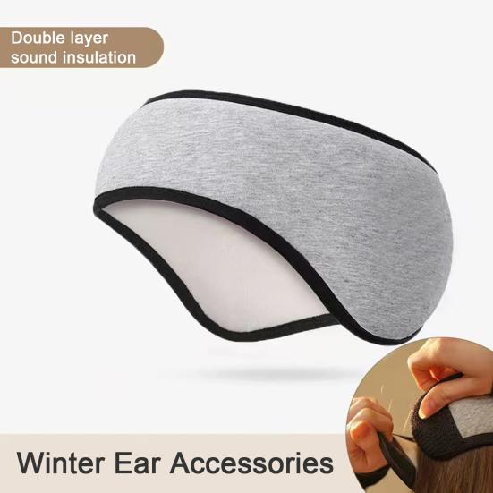 Winter Earmuffs Full Ear Wrapping Windproof Constant Temperature Protection Fastener Tape Design Ear Wraps