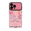 Embroidered pony lanyard suitable for Apple 17promax mobile phone case iphone15 silicone skin 16 New Year's women's models