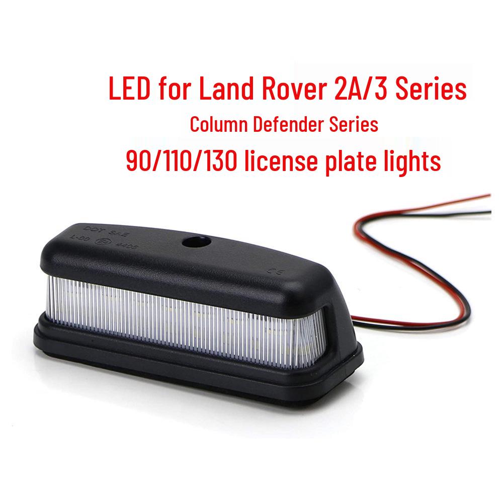 

2-Pack 27-LED Black License Plate Lights for Land Rover Defender 2A, 3 Series, 90, 110, 130 21-061-2645