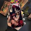 Anime Black Clover Telefon Kılıfı Samsung Galaxy S25 S24 S23 S22 S20 S21 Note20 Ultra Plus Fe İçin Renkli Gümüş Kapak