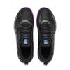 Li-Ning Badminton Shoes Unisex Low-top Black/Fluorescent Grape Purple