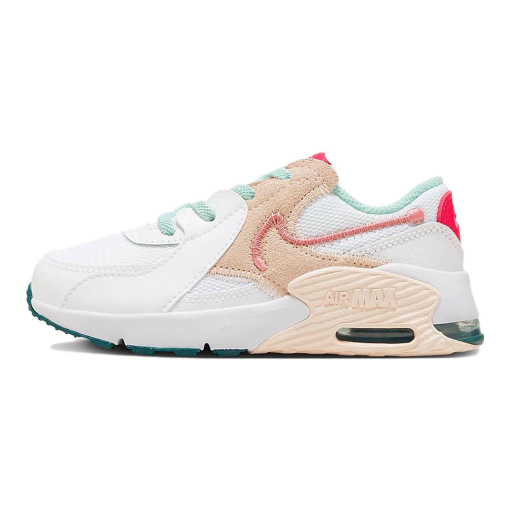 New Nike Air Max Excee Anti-Slip And Wear-Resistant Breathable Low-Top Kids Lifestyle Shoes White Kids' FB3059-102
