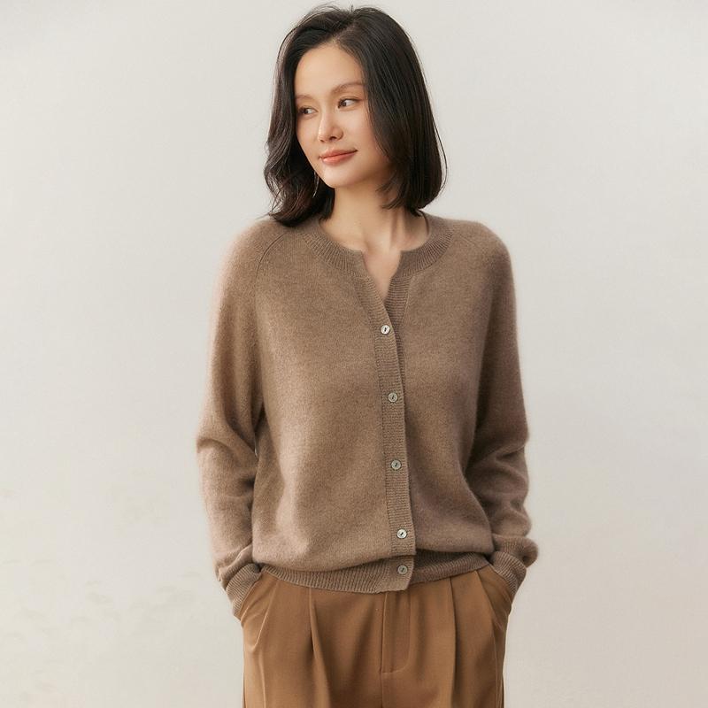 Qinghe 100% Pure Cashmere Women's Sweater - Ultra Soft Luxury Winter Pullover