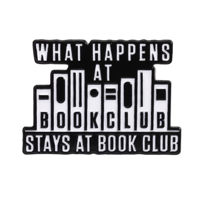Bookworm Collection Enamel Pins Magic Fantasy Book Romantic Reader Lets Read Banned Books Brooches Lapel Badge Jewelry Gifts