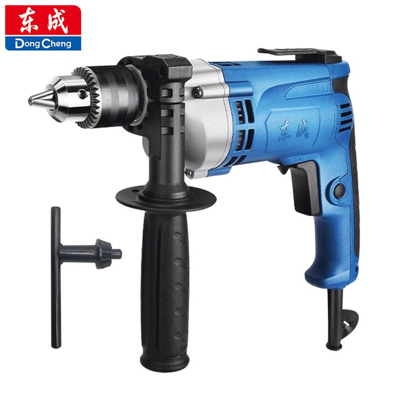 DongCheng Hand Drill J1Z-FF05-10B Pistol Drill 600W Forward and Reverse Adjustable Speed Power Tool