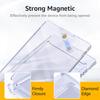 SAMYUCHO 100PT Magnetic Card Holders for Trading Cards, 15-Pack Card Touch Holder, UV Protection Baseball Card Display Case with Hard Plastic Protecto