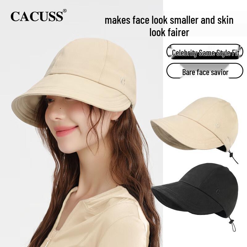CACUSS Women s Foldable Sun Protection Bucket Hat Medium 57-59cm