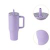 40 oz Tumbler with Handle Coffee Mug for Travel Keeps Hot/Cold Hours Iced Tea Black