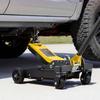 Floor Jack, 3 Ton Capacity, Aluminum & Steel Racing Floor Jack with Dual Pistons Quick Lift Pump & Extension Post, Hydraulic Trolley Car Lift for