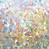 45x200cm Decorative Window Privacy Film 3D Rainbow Window Film Static Cling Window Sticker