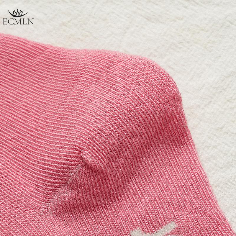 Women's Pink Heart-shaped Socks Autumn and Winter Cute Trendy Sports Socks for Girls