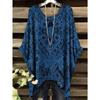 Women's Navy Blue T-shirt Mobile Casual Top Daily and Formal Top All Seasons