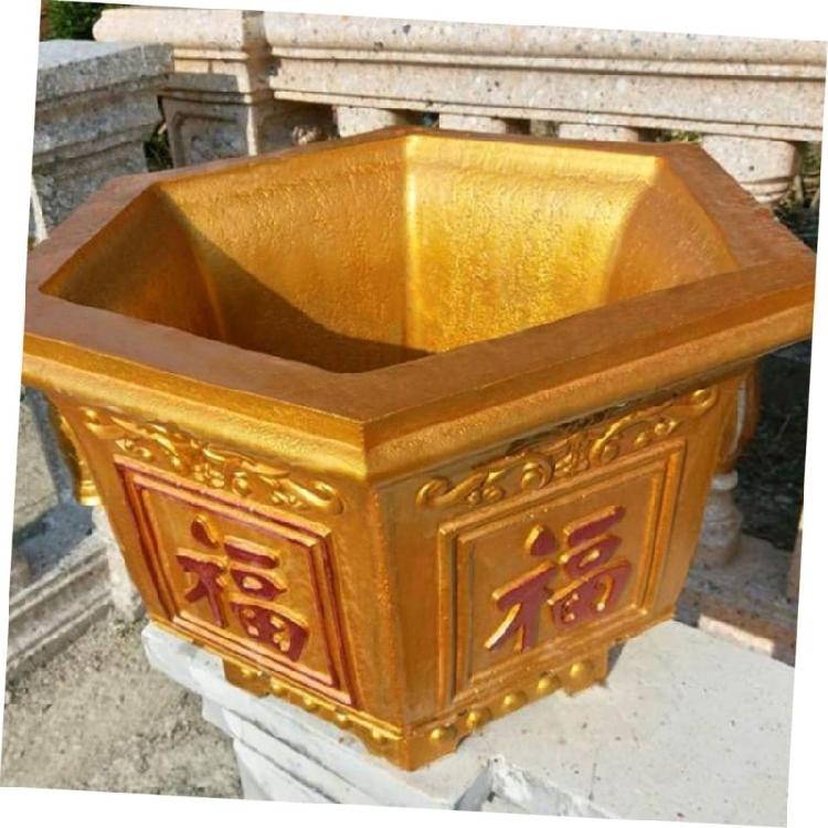 Tall Planter Mold DIY Hexagonal Flower Pot Mold Flower Container Mold for Plant