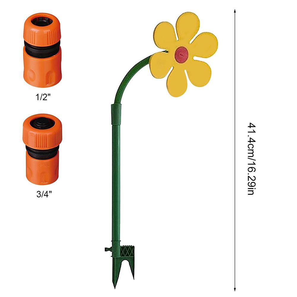 Outdoor Fun Sprinkler 720 Rotating Water Feature Fun Sprinkler Aesthetic Garden Feature Effective Water Delivery For Garden Hose