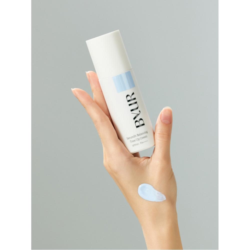 Byur [bosong Tone Up] Serum Fit Balancing Tone Up Cream 2 Types  Clear Clear Blue 