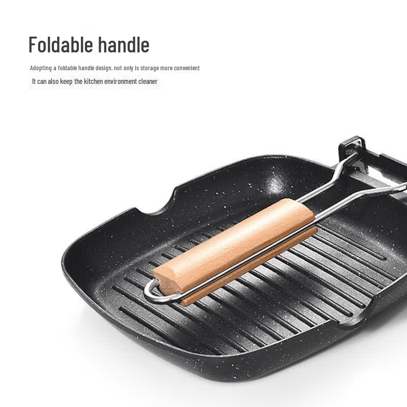 Wutuo Non-Stick Induction Frying Pan with Maifan Stone Accessories