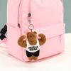 Muskel Sixpack Bär Muskelprotz Plüsch Schlüsselanhänger Niedliches Stofftier Schlüsselanhänger Lustiger Bär Taschenanhänger für Rucksack Handtaschenzubehör