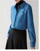 Women's Non-Iron Brushed Flannel Polo Shirt - Autumn/Winter 2025 Collection: Versatile Long Sleeve Base Layer