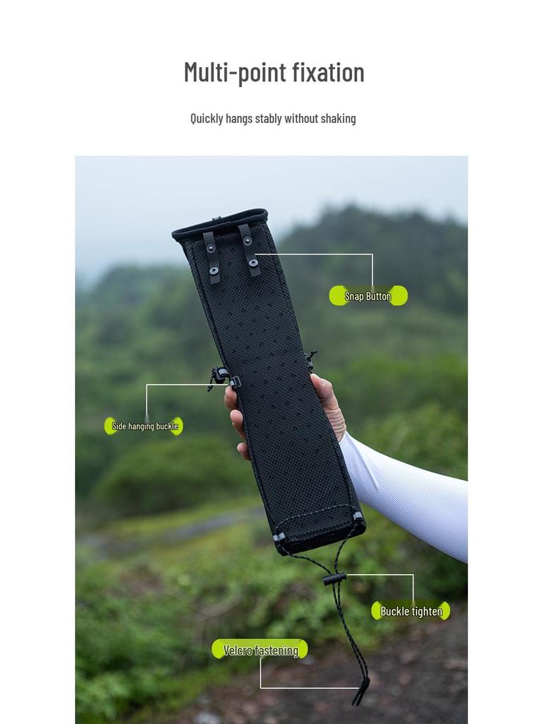 Tuxing Lightweight Hiking Pole Storage Bag and Portable Trail Running Backpack