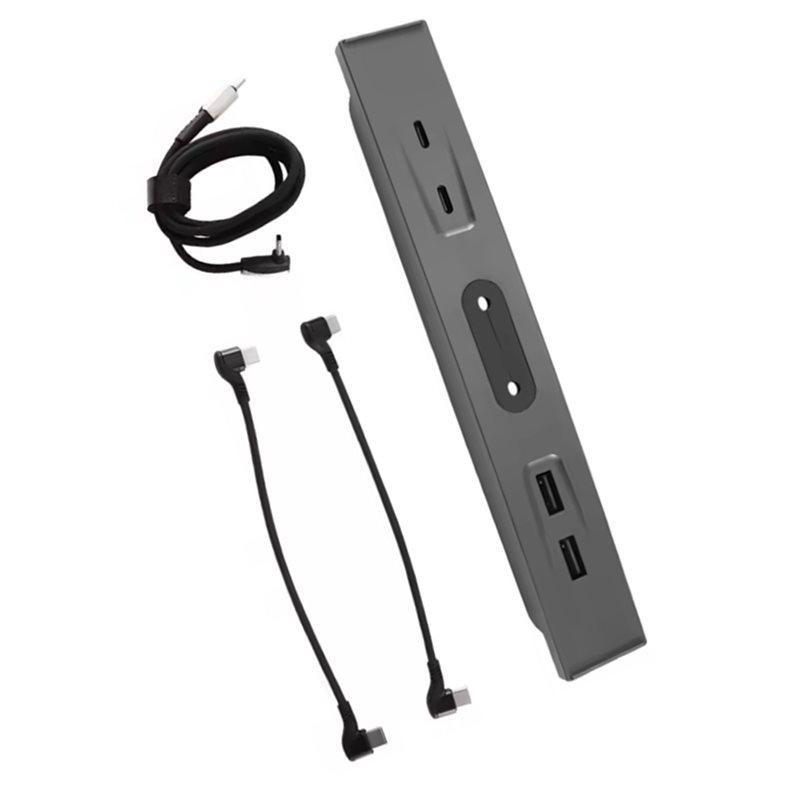 For Tesla Model 3 Y Center HUB Extender Docking Station USB Fast Charging Adapter Accessories