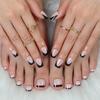 Minimalist Women's Toenail Set - Removable and Reusable Nail Pieces
