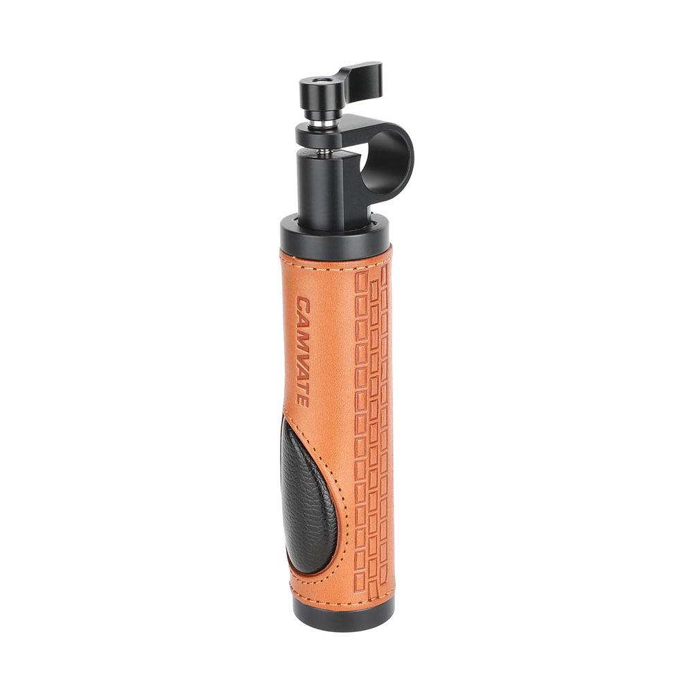 

HDRIG 19MM Rod Leather Handle Grip Clamp for Photography Rig 3928