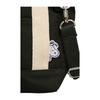 2WAY Insulated Tote Bag with Shoulder Belt Canvas Bag Lunch Bag PEANUTS Snoopy Black Stroll [Hapitas] Women's