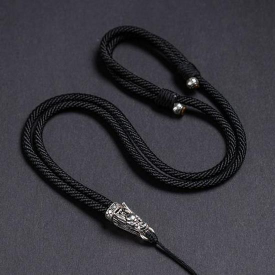 

Adjustable Handmade Dragon Jade Pendant Necklace for Men and Women No Specific Size