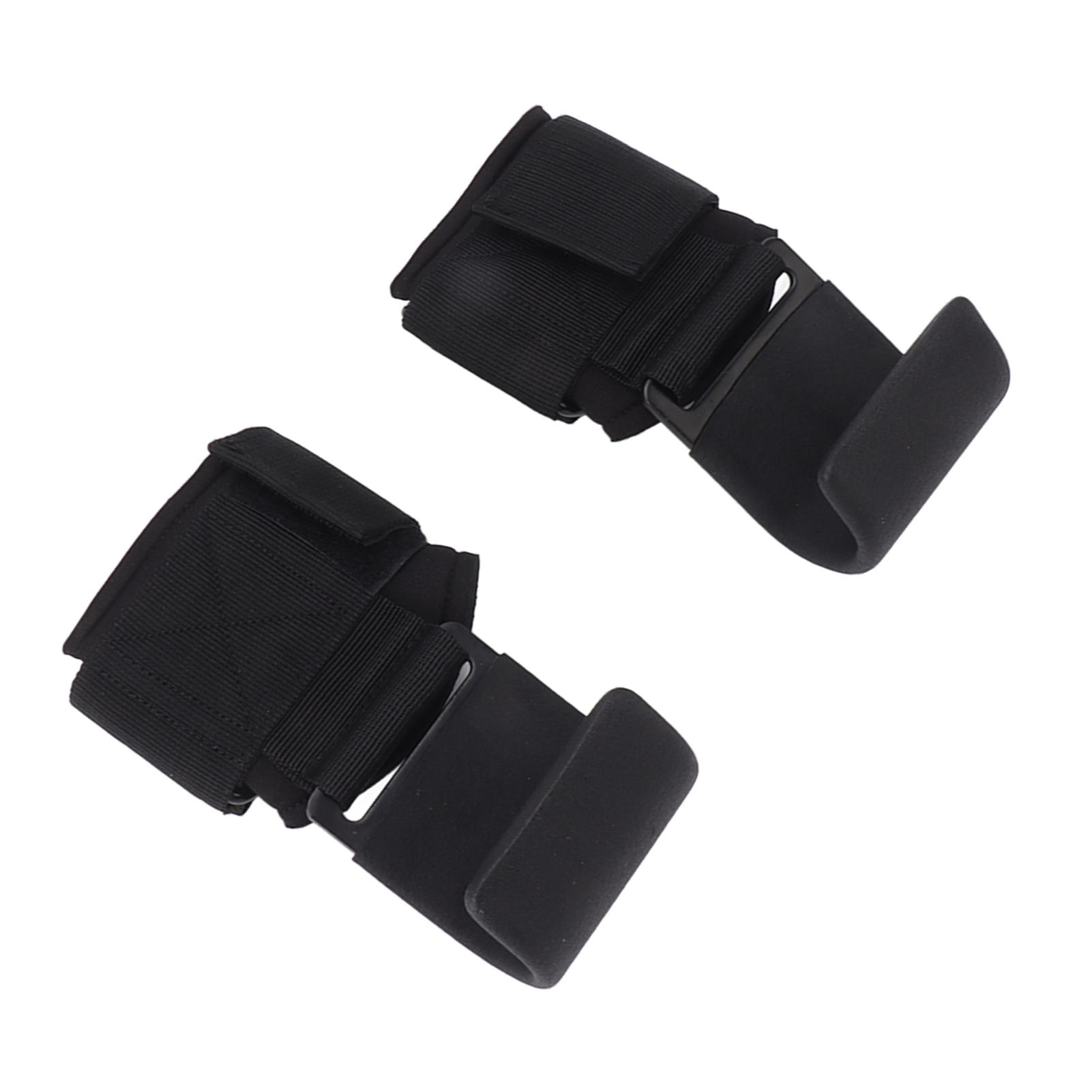 

Крюк для тяжелой атлетики 2 шт. Утолщенные подушечки Нескользящие Сверхпрочные Подъемные Кистевые ремни для мужчин женщин взрослых