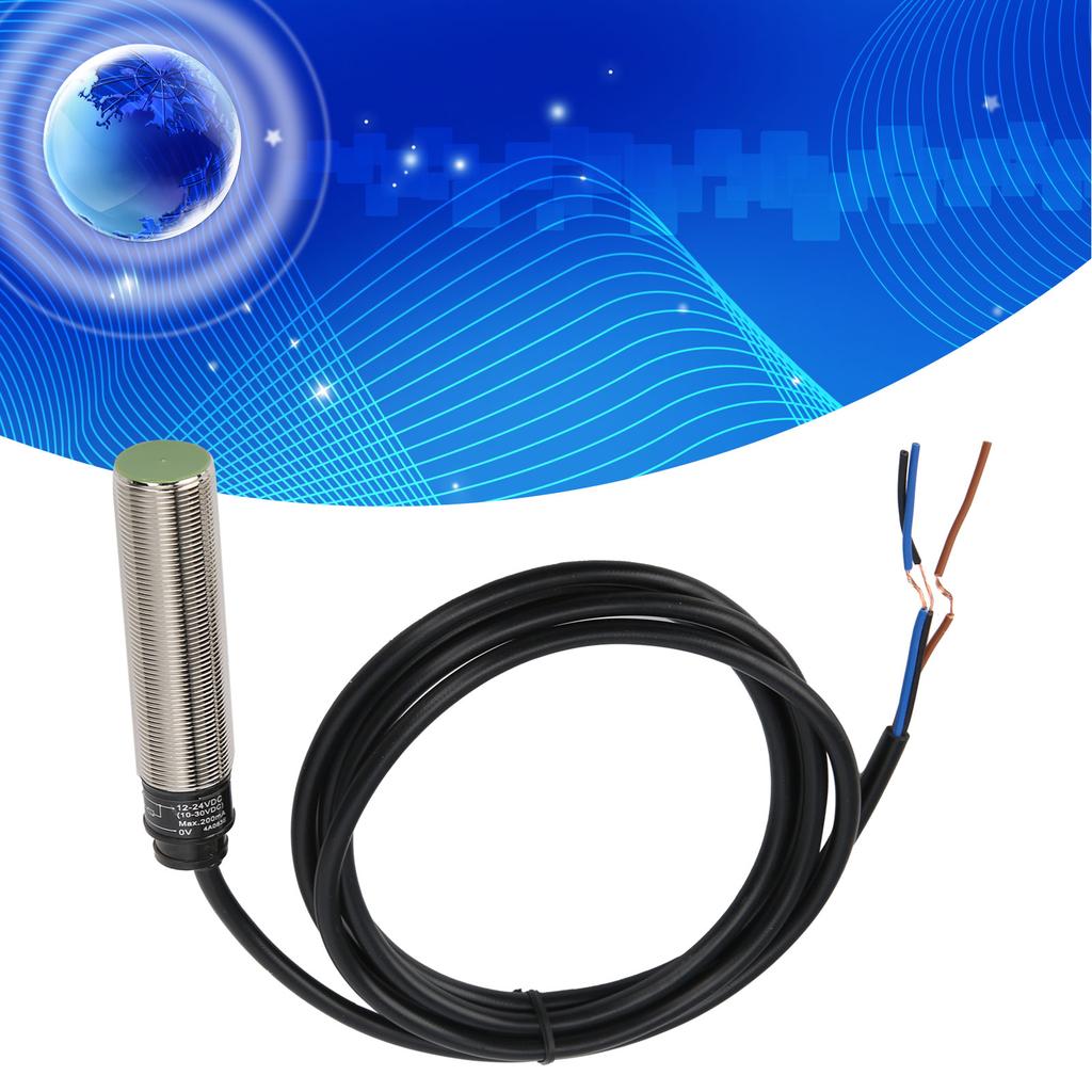 BERM Proximity   Cylindrical Shaped 3‑Wire NO Detection Sensor PRL18‑5DN 10‑30VDC