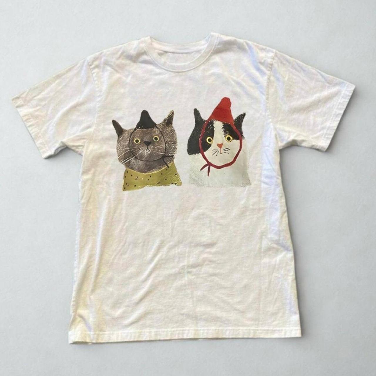 Funny Cat Cartoon Unisex T-shirt S-5XL Unisex T-Shirt XL