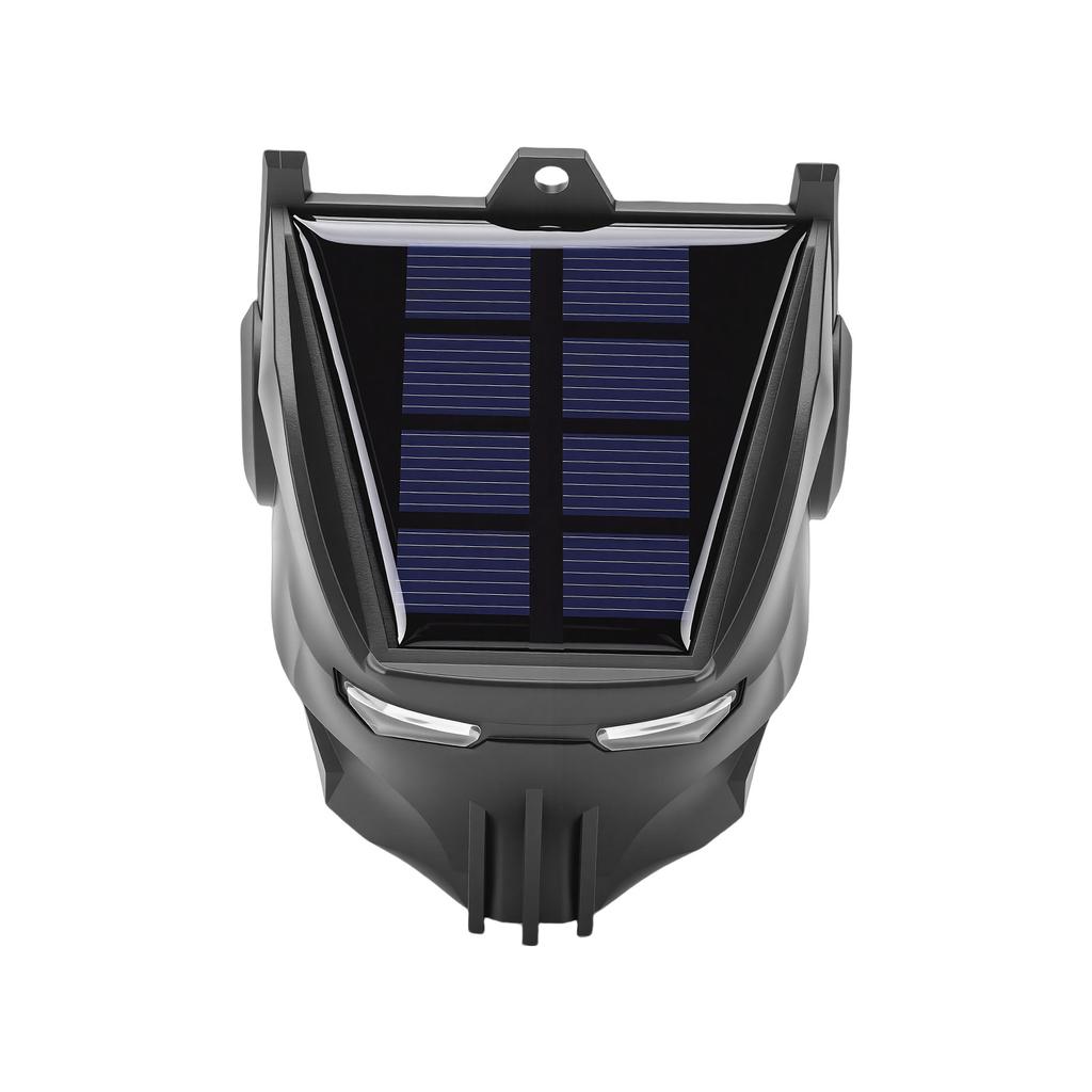 Solar Animal Repelling Device with Flashing Red Lights Wildlife Deterrent for Garden Yard Farm