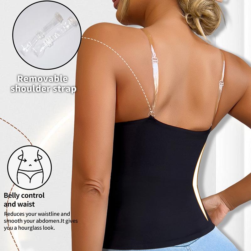 Cross-border European & American Sexy Off-Shoulder Fishbone Corset Slimming Vest