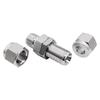 316L Stainless Steel Through-Panel Ferrule Fitting